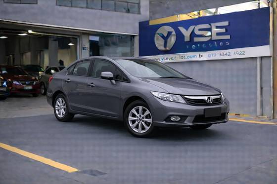 HONDA CIVIC 1.8 LXS 16V FLEX 4P AUTOMÁTICO